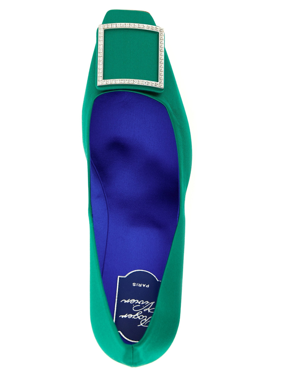 Roger Vivier Trompette Pumps Green, view 4