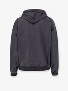Balenciaga Men's Tromphe Loeil Cotton Sweatshirt Grey, view 2