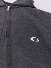 Balenciaga Men's Trompe Œil Hoodie Grey