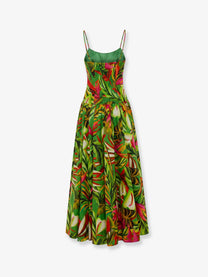 FARM Rio Women's Tropical Dream Maxi Dress Orange, view 2