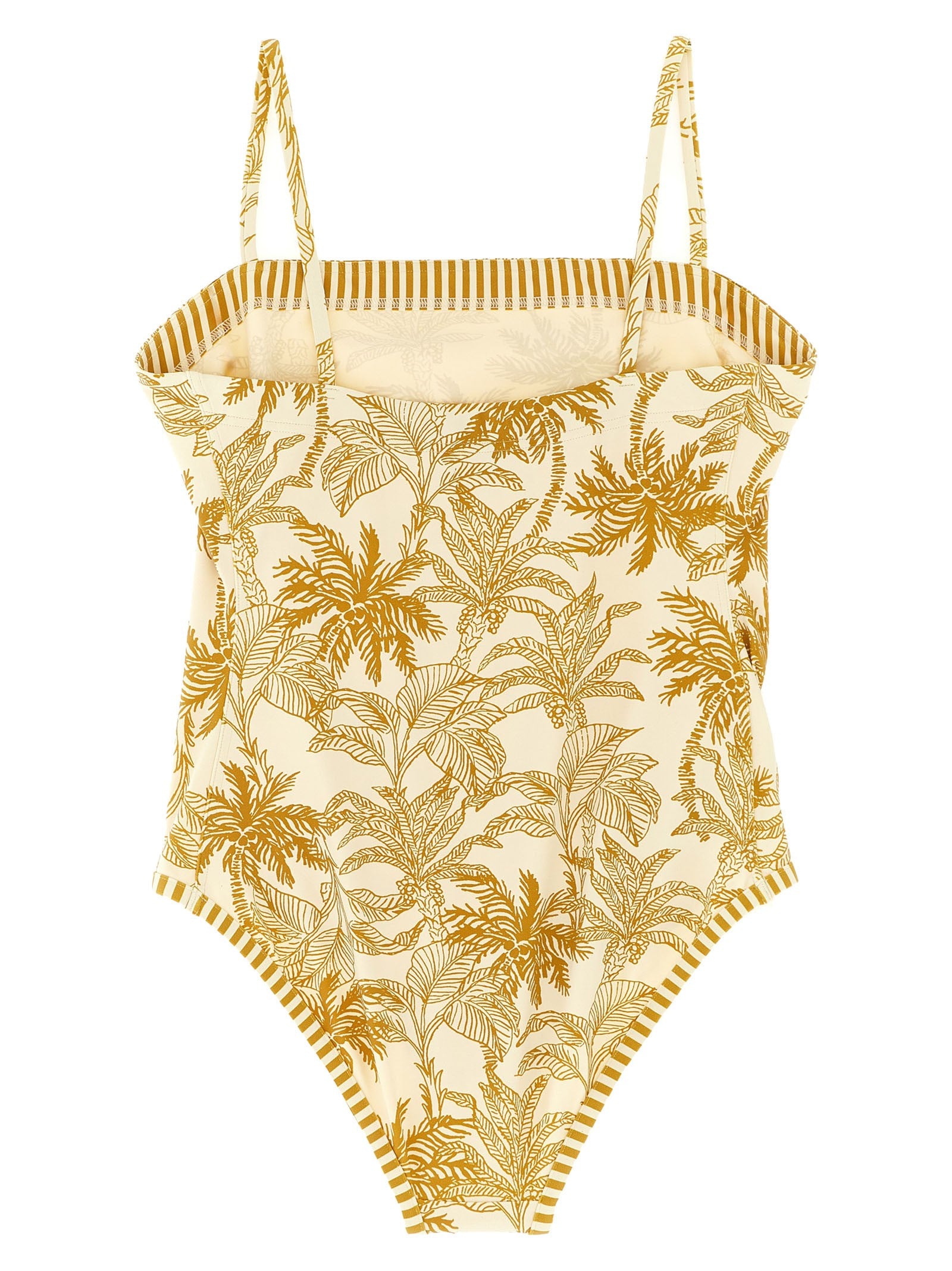 ERES Tropical One Piece Swimsuit Beige