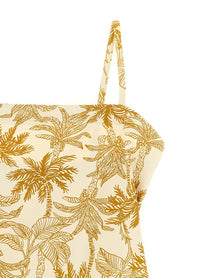 ERES Tropical One Piece Swimsuit Beige