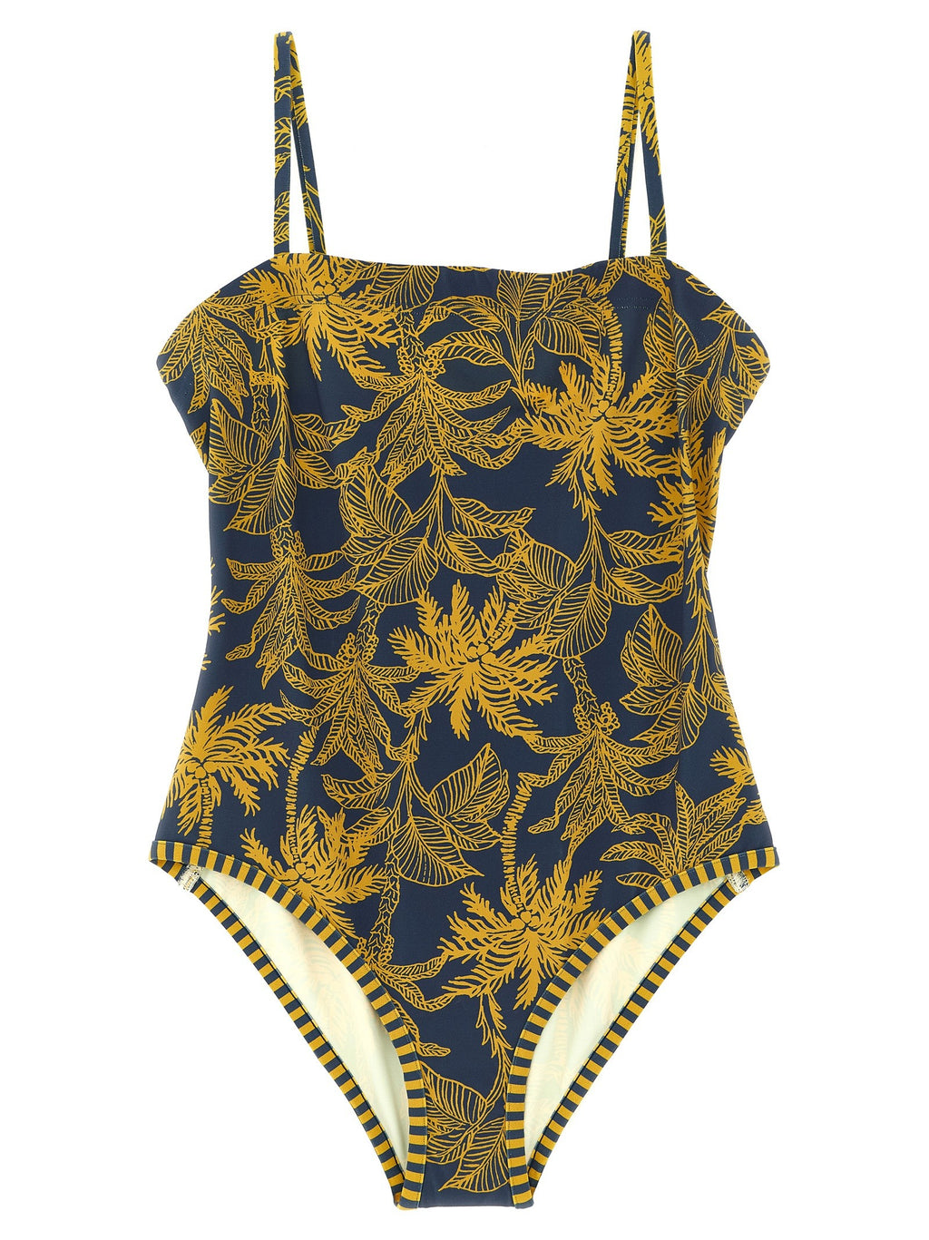 ERES Tropical One Piece Swimsuit Gold