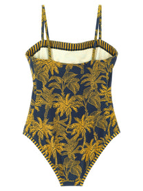 ERES Tropical One Piece Swimsuit Gold