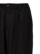 Marni Tropical Wool Crop Pants Black, view 3
