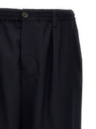 Marni Tropical Wool Crop Pants Blue, view 3