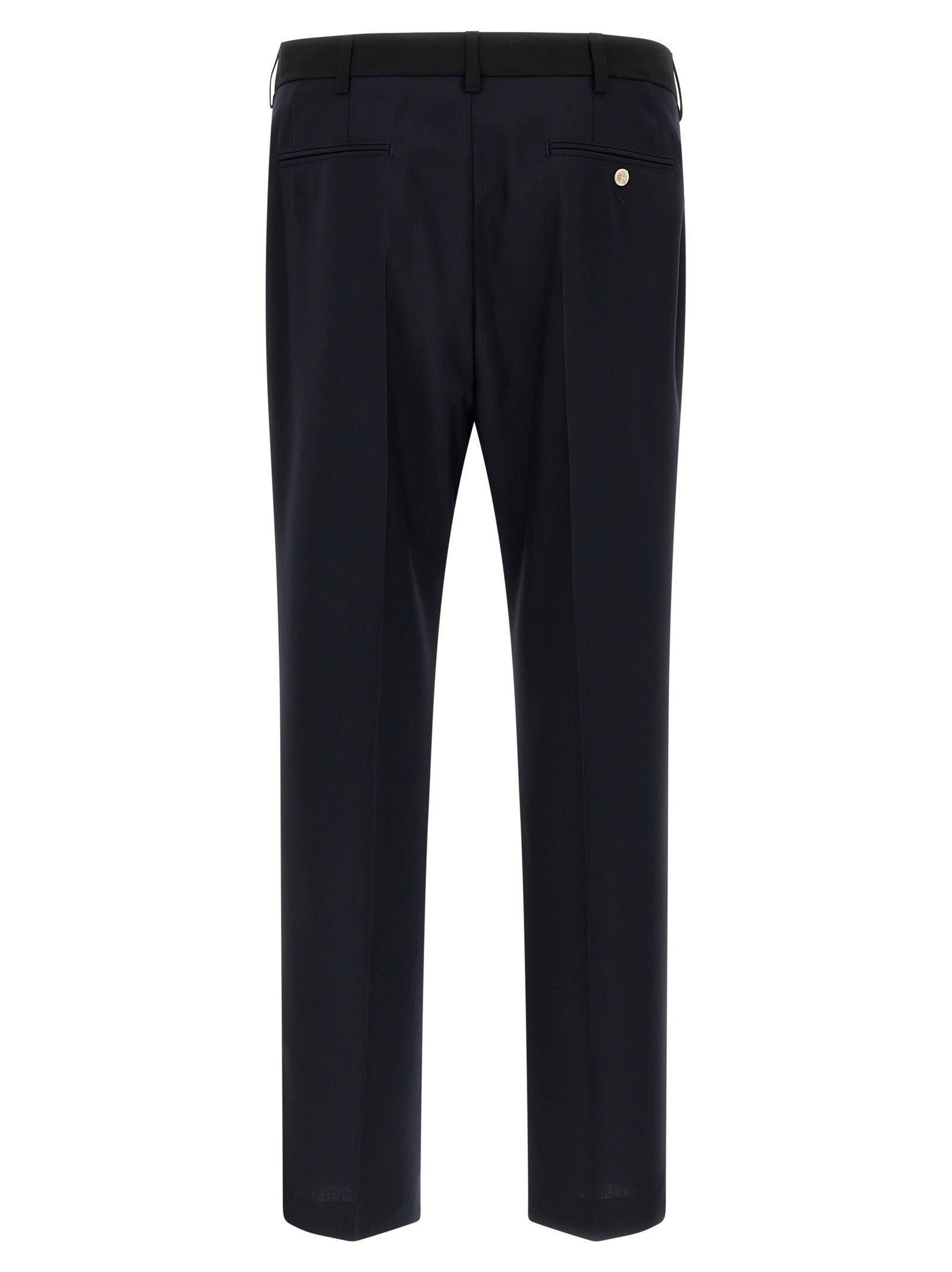 Marni Tropical Wool Pants Blue