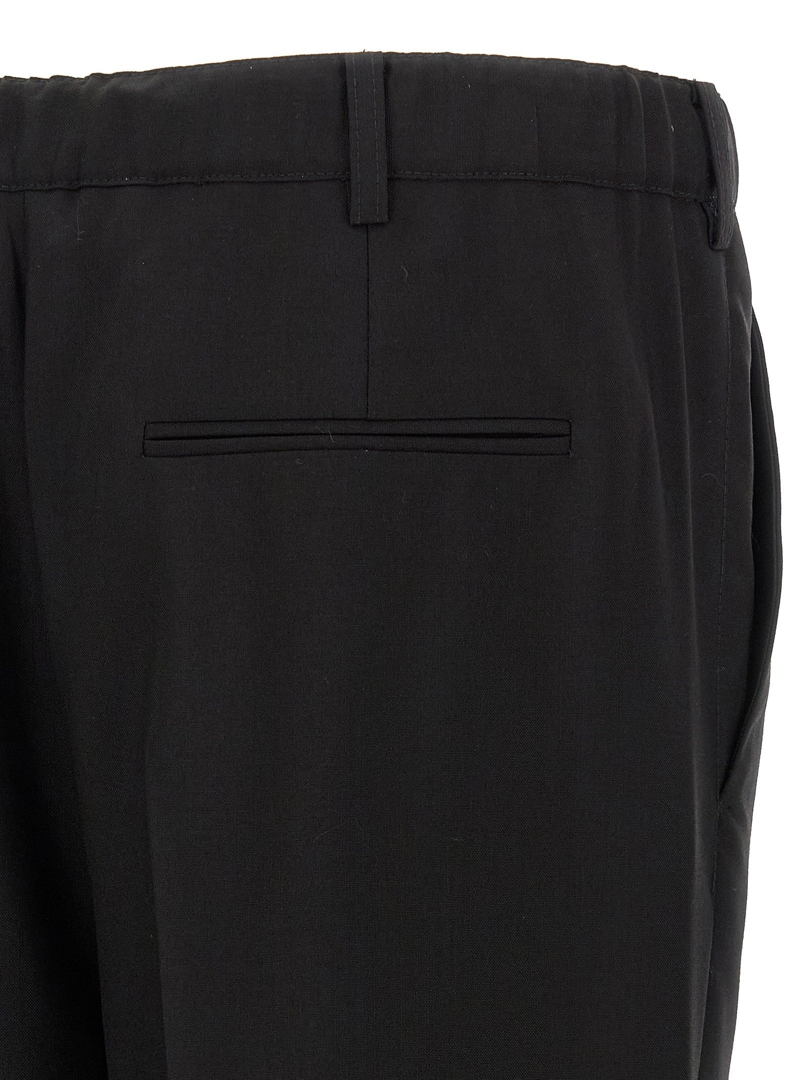 Marni Tropical Wool Pants Black