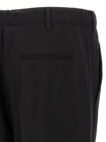 Marni Tropical Wool Pants Black