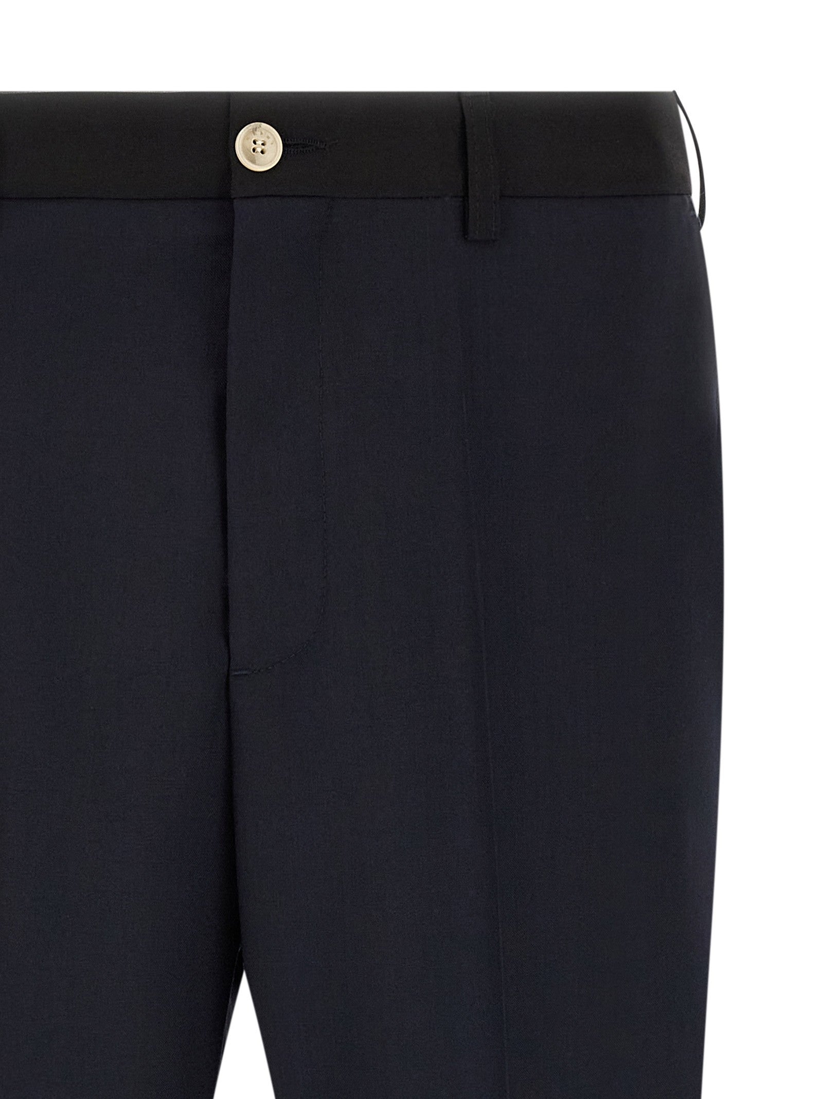 Marni Tropical Wool Pants Blue