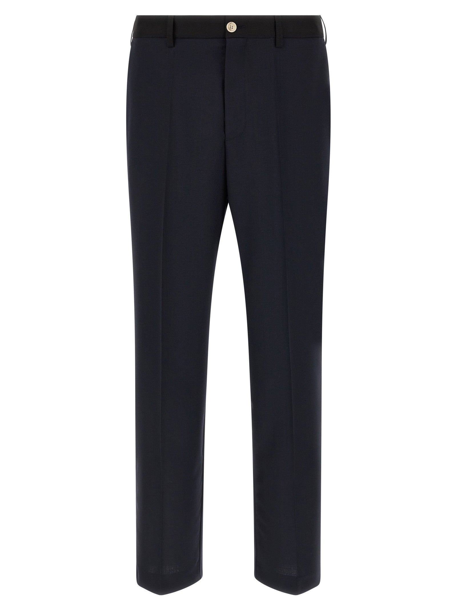 Marni Tropical Wool Pants Blue