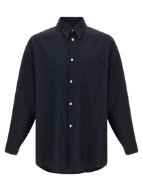 Marni Tropical Wool Shirt Blue