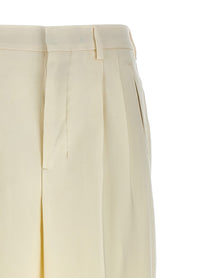 Ami Paris Trousers Pences White