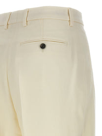 Ami Paris Trousers Pences White