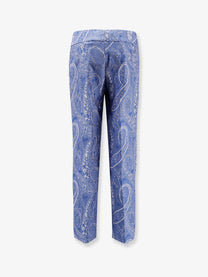 Etro Women's Trousers Blue