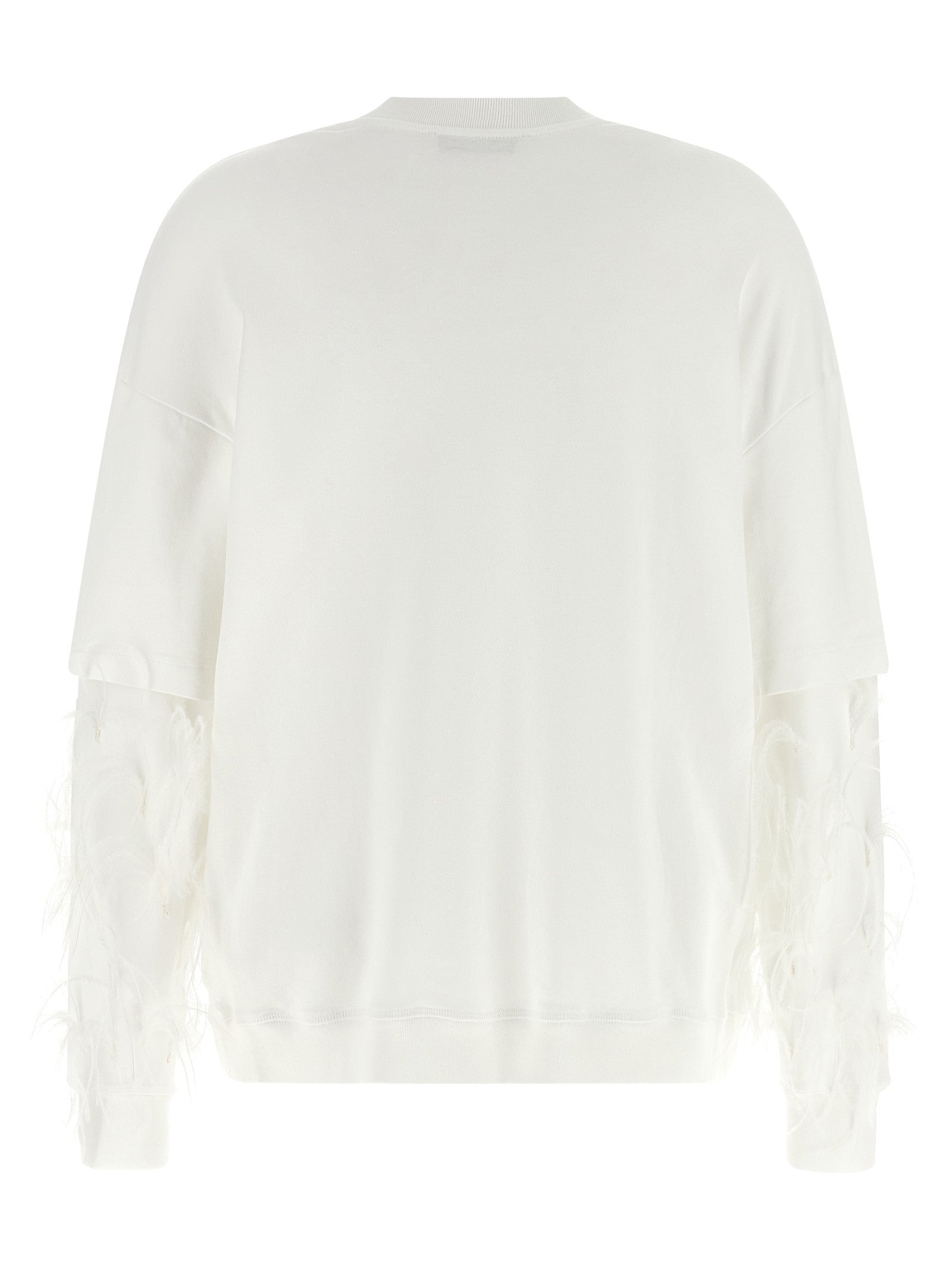 DARKPARK Troy Feather Sweatshirt White