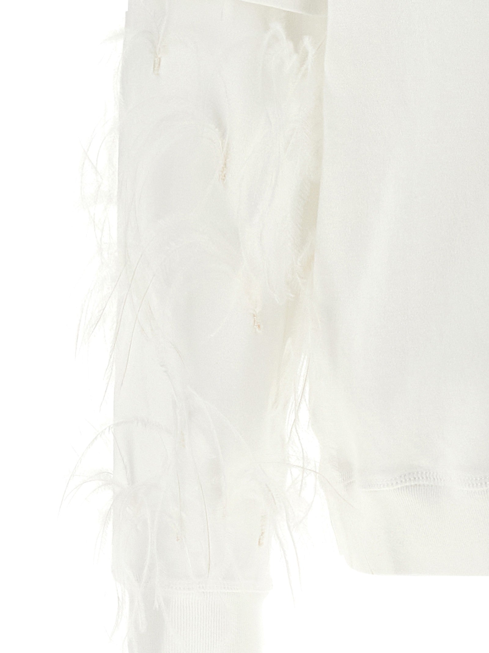 DARKPARK Troy Feather Sweatshirt White