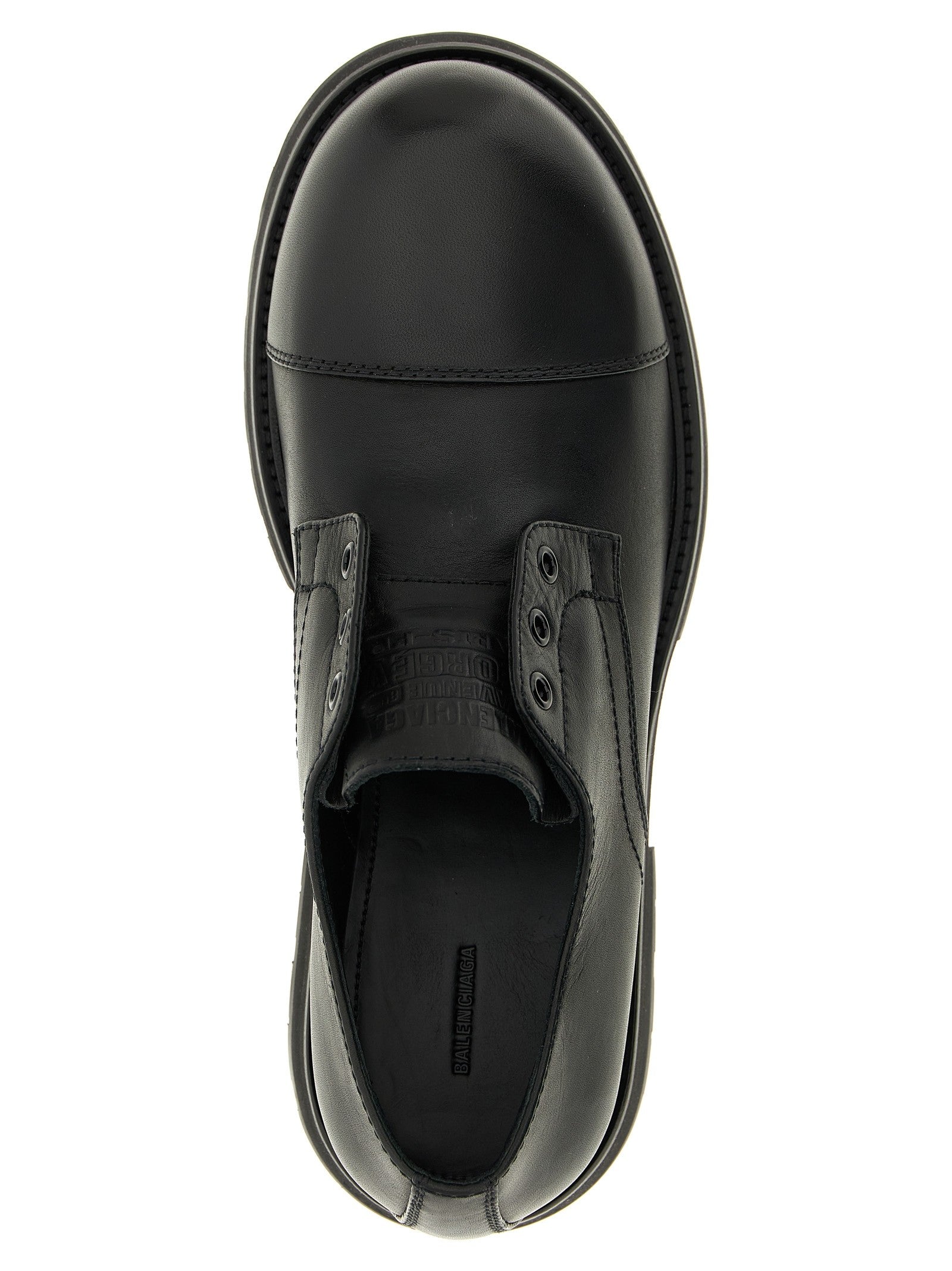 Balenciaga Truck Derby Loafers Black