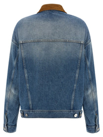 Versace Trucker Jacket Blue