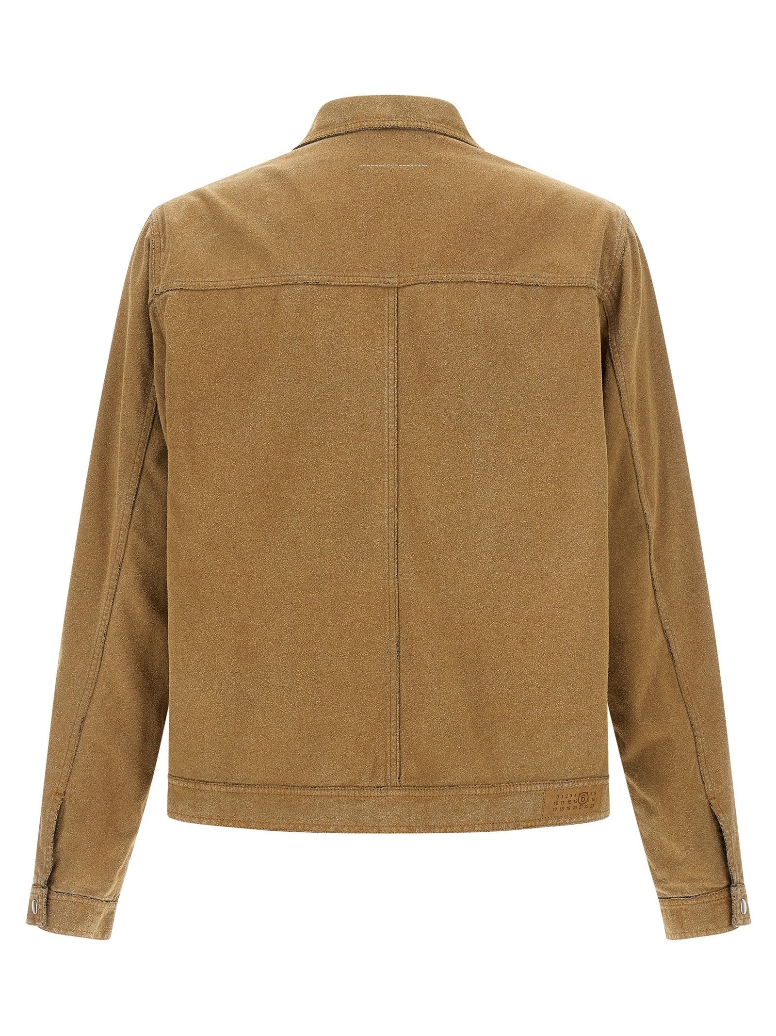 MM6 Maison Margiela Trucker Jacket Beige