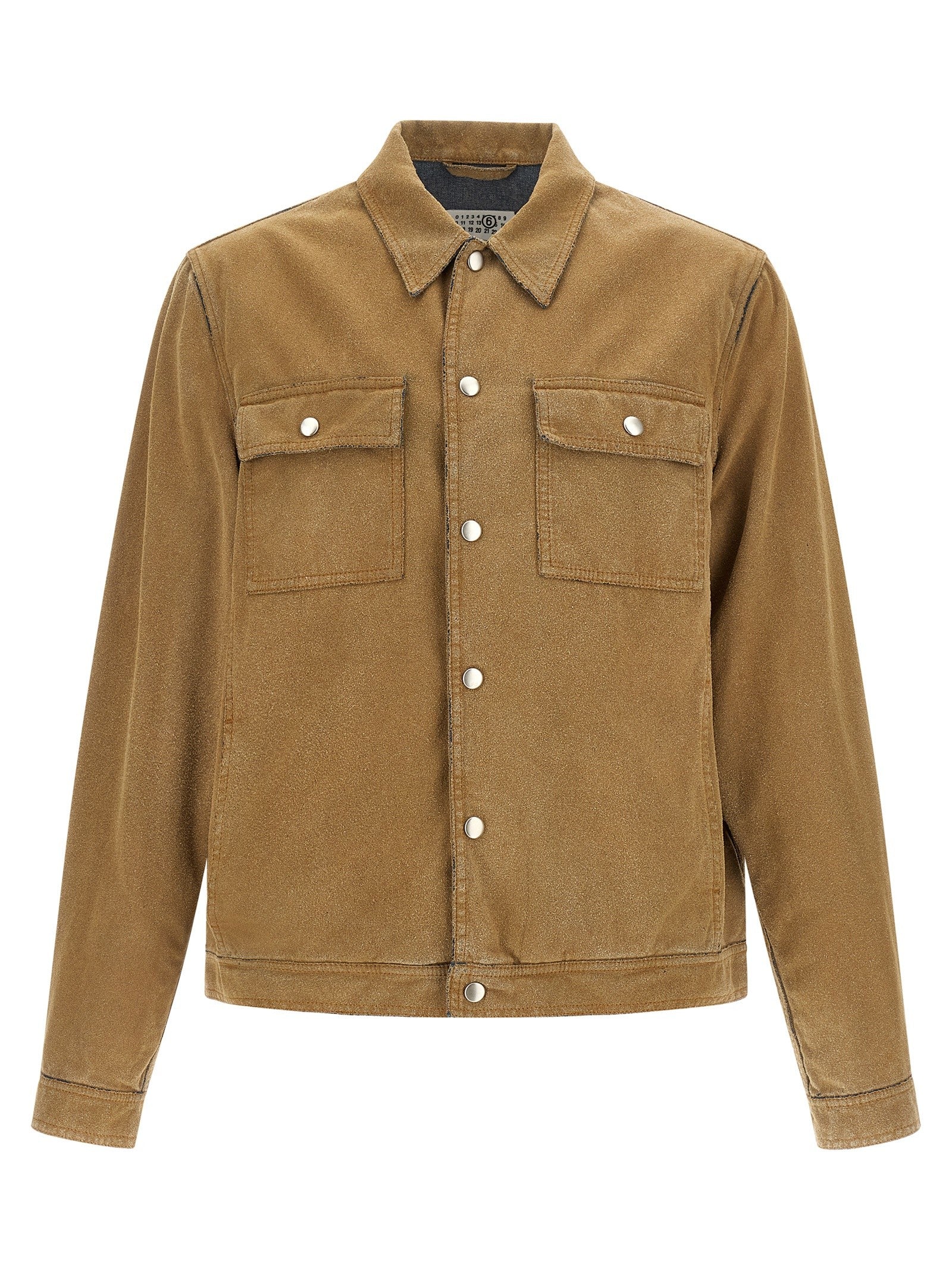 MM6 Maison Margiela Trucker Jacket Beige