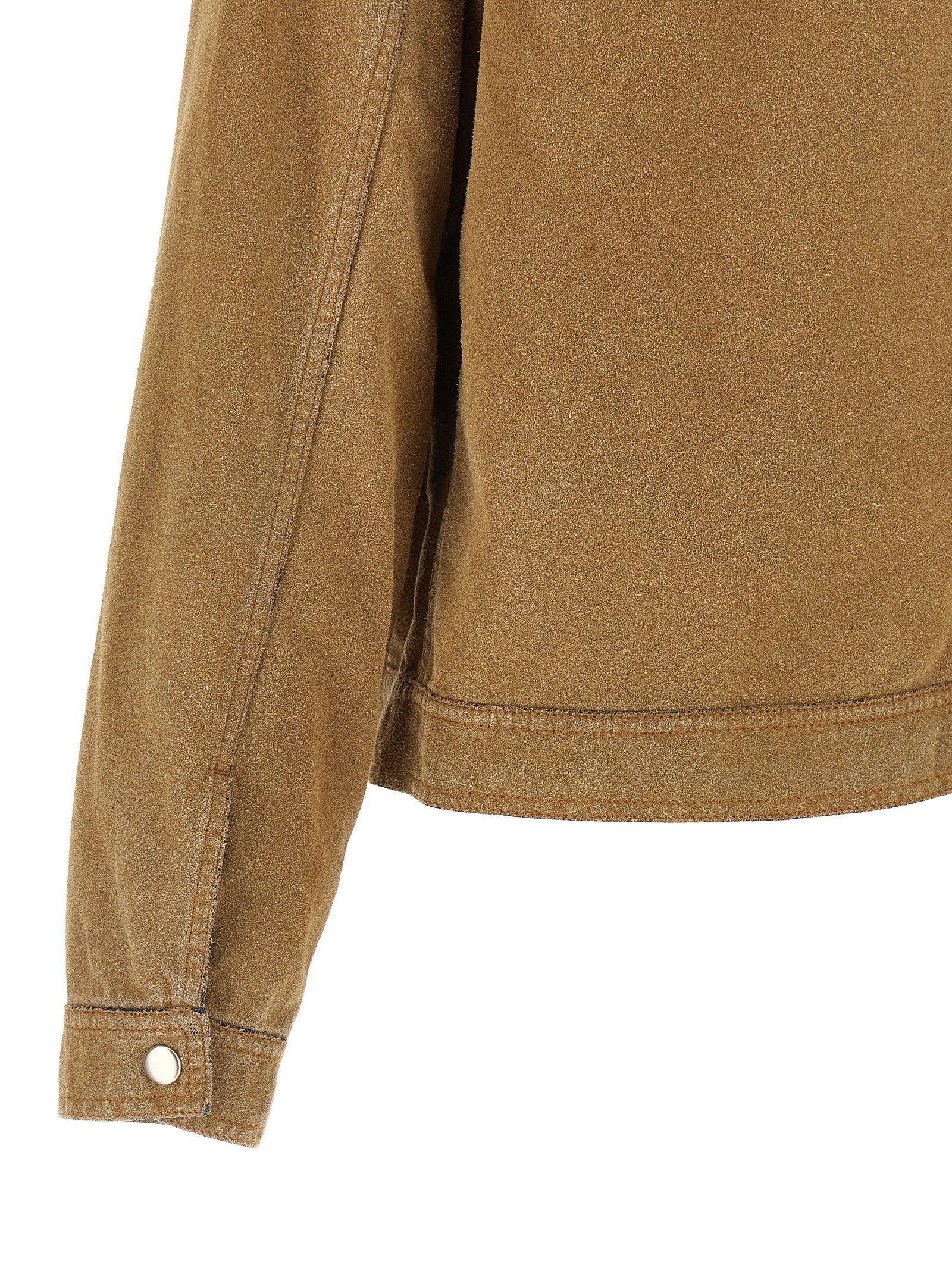 MM6 Maison Margiela Trucker Jacket Beige