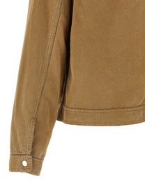 MM6 Maison Margiela Trucker Jacket Beige