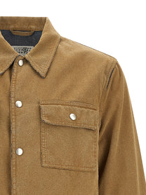 MM6 Maison Margiela Trucker Jacket Beige