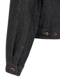 Lemaire Trucker Jacket Blue