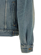Saint Laurent Trucker Jacket Blue, view 4