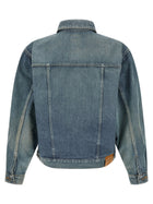 Saint Laurent Trucker Jacket Blue, view 2
