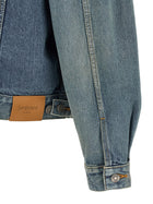 Saint Laurent Trucker Jacket Blue, view 5