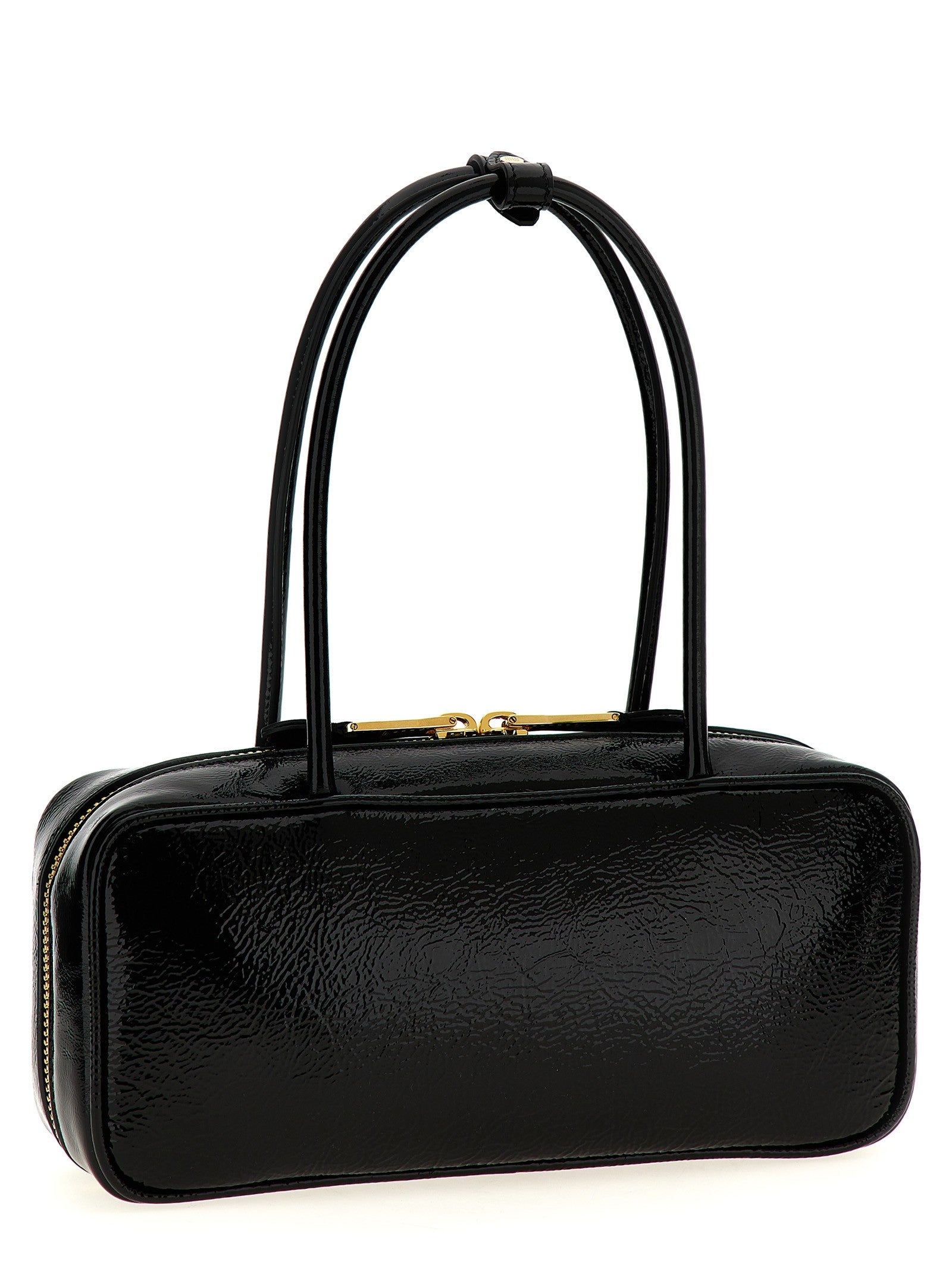 Miu Miu Trunk Hand Bag Black