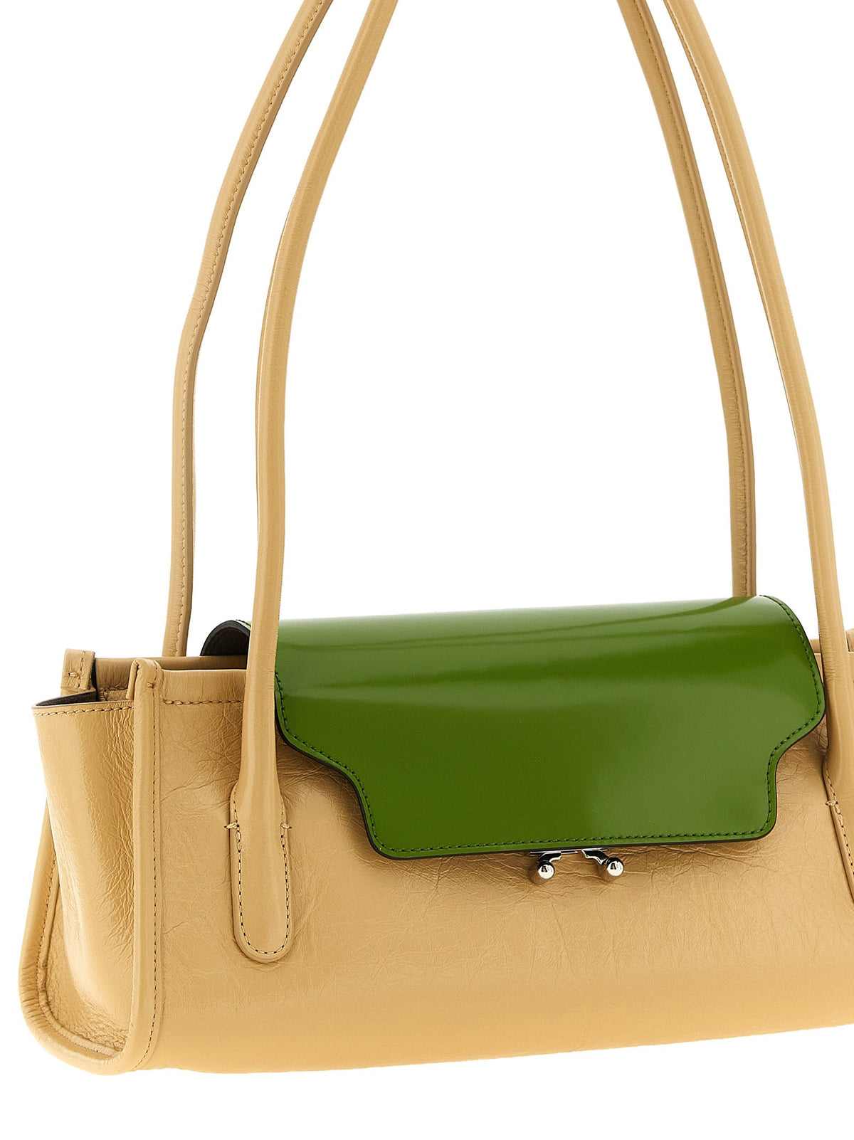 Marni Trunkette Shoulder Bag Gold