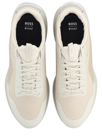 Boss Men's Ttnm Evo Sneaker Beige