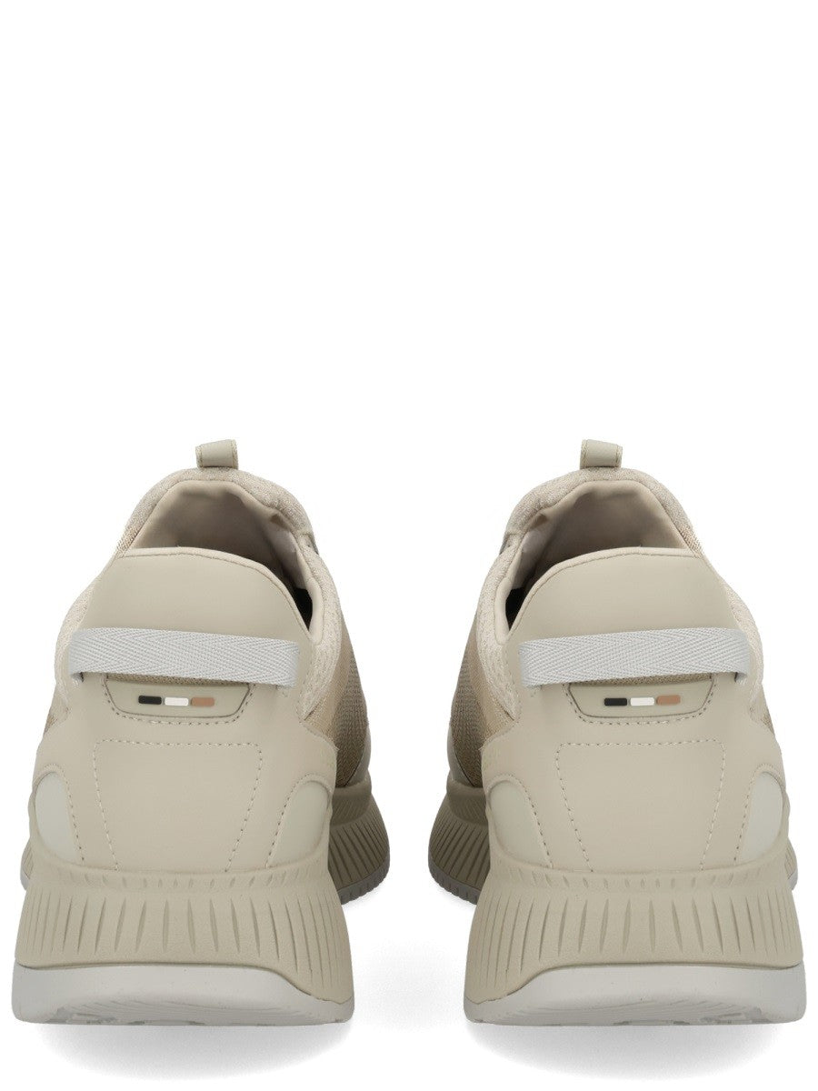 Boss Men's Ttnm Evo Sneaker Beige