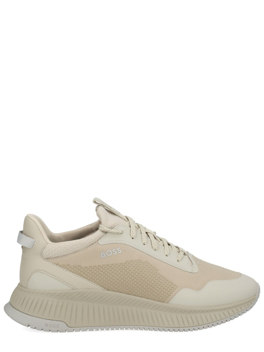 Boss Men's Ttnm Evo Sneaker Beige