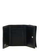 Fendi Tube Mini Trifold Wallet Black, view 3