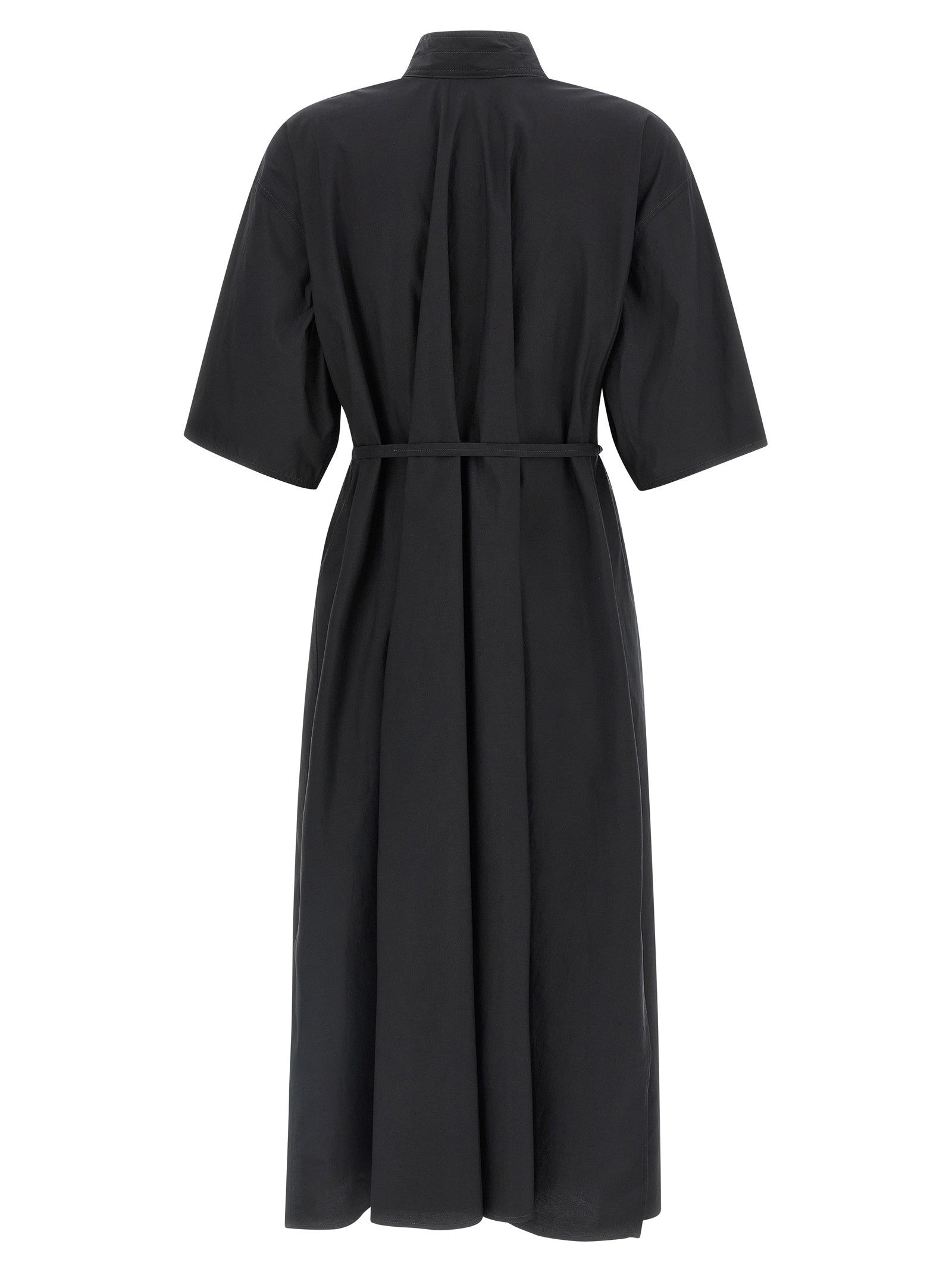 Lemaire Tube Reversible Dress Black