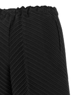 ISSEY MIYAKE Tubular Pleats Pants Black