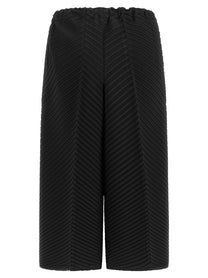 ISSEY MIYAKE Tubular Pleats Pants Black