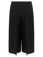 ISSEY MIYAKE Tubular Pleats Pants Black