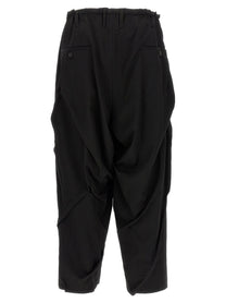 YOHJI YAMAMOTO Tuck Pants Pants Black, view 2