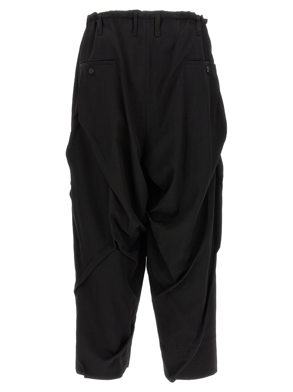 YOHJI YAMAMOTO Tuck Pants Pants Black, view 2