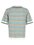 Casablanca Tuck Stitch Shirt Gold, view 2