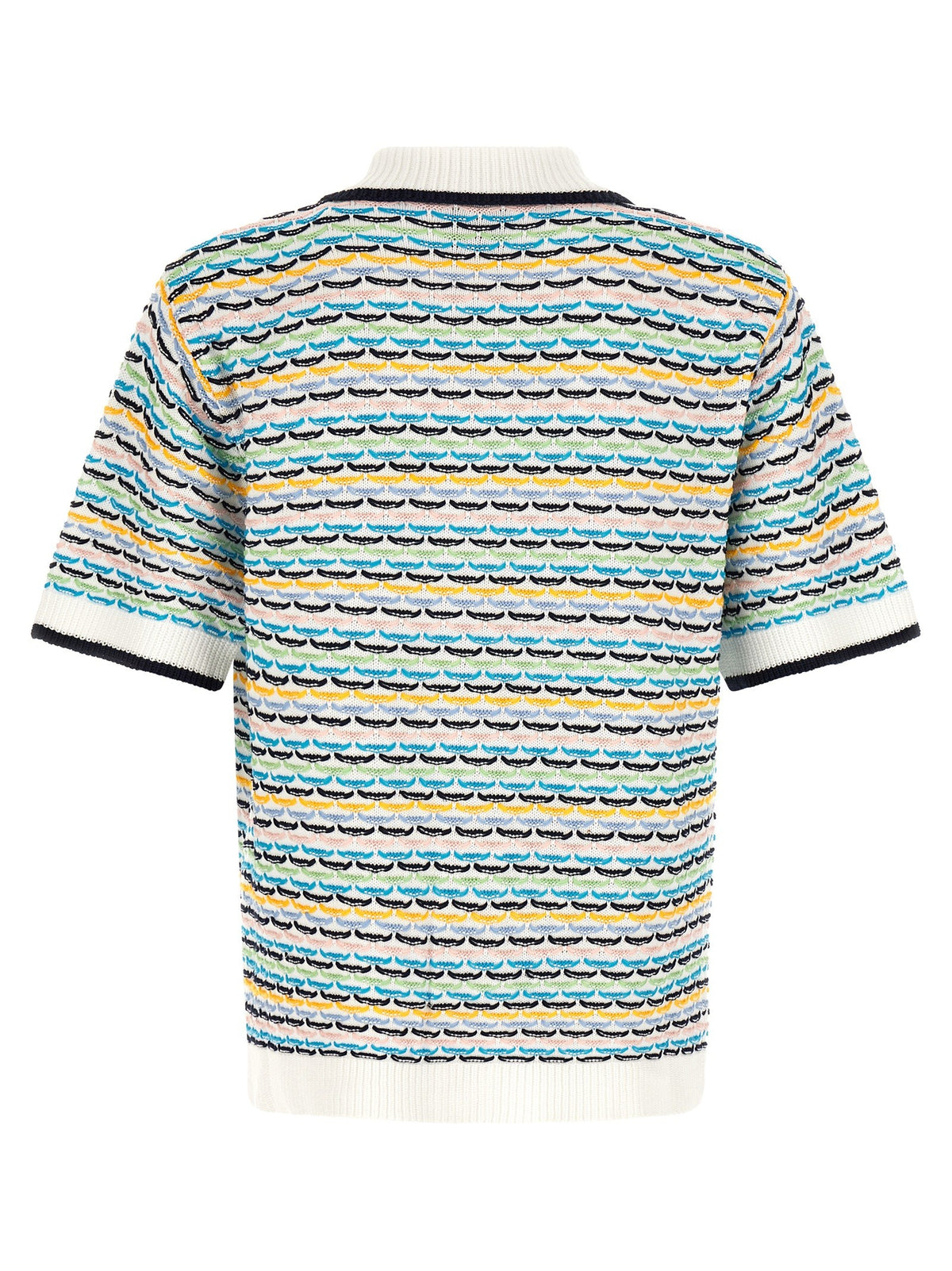 Casablanca Tuck Stitch Shirt Gold, view 2