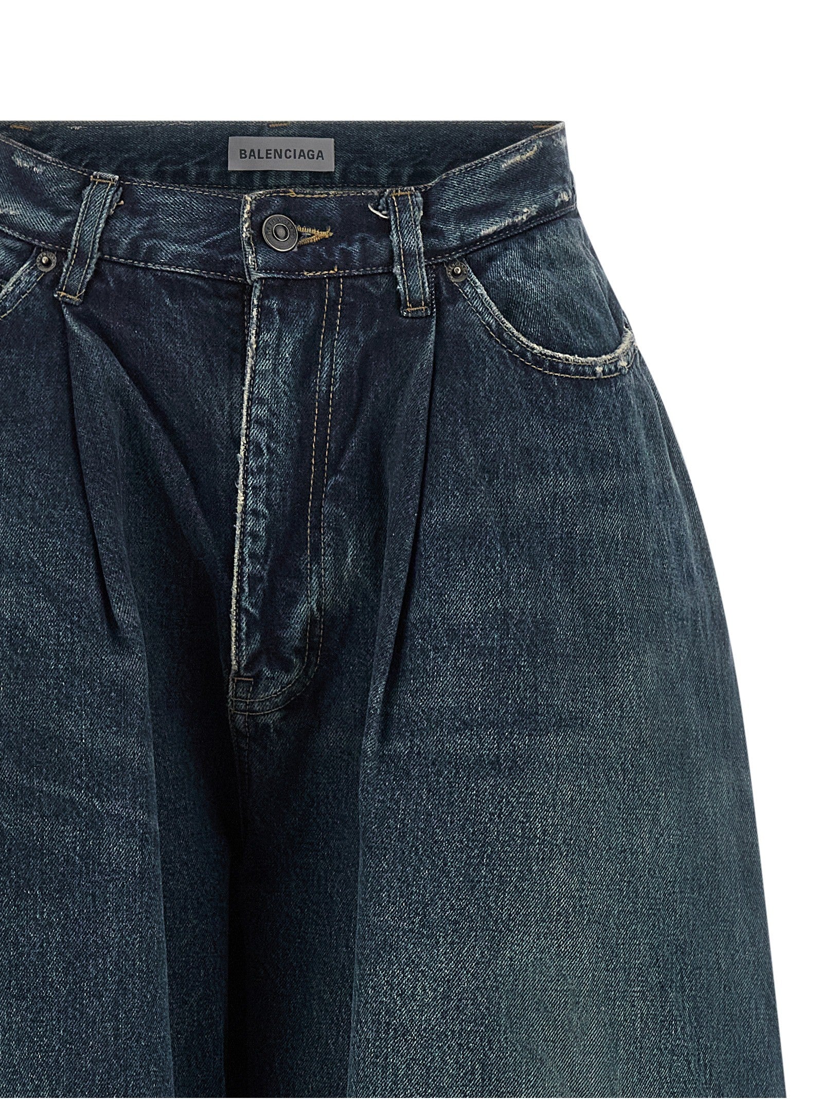 Balenciaga Tulipano Jeans Blue