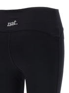 NOT AFTER TEN Tulle Insert Leggings Black, view 4