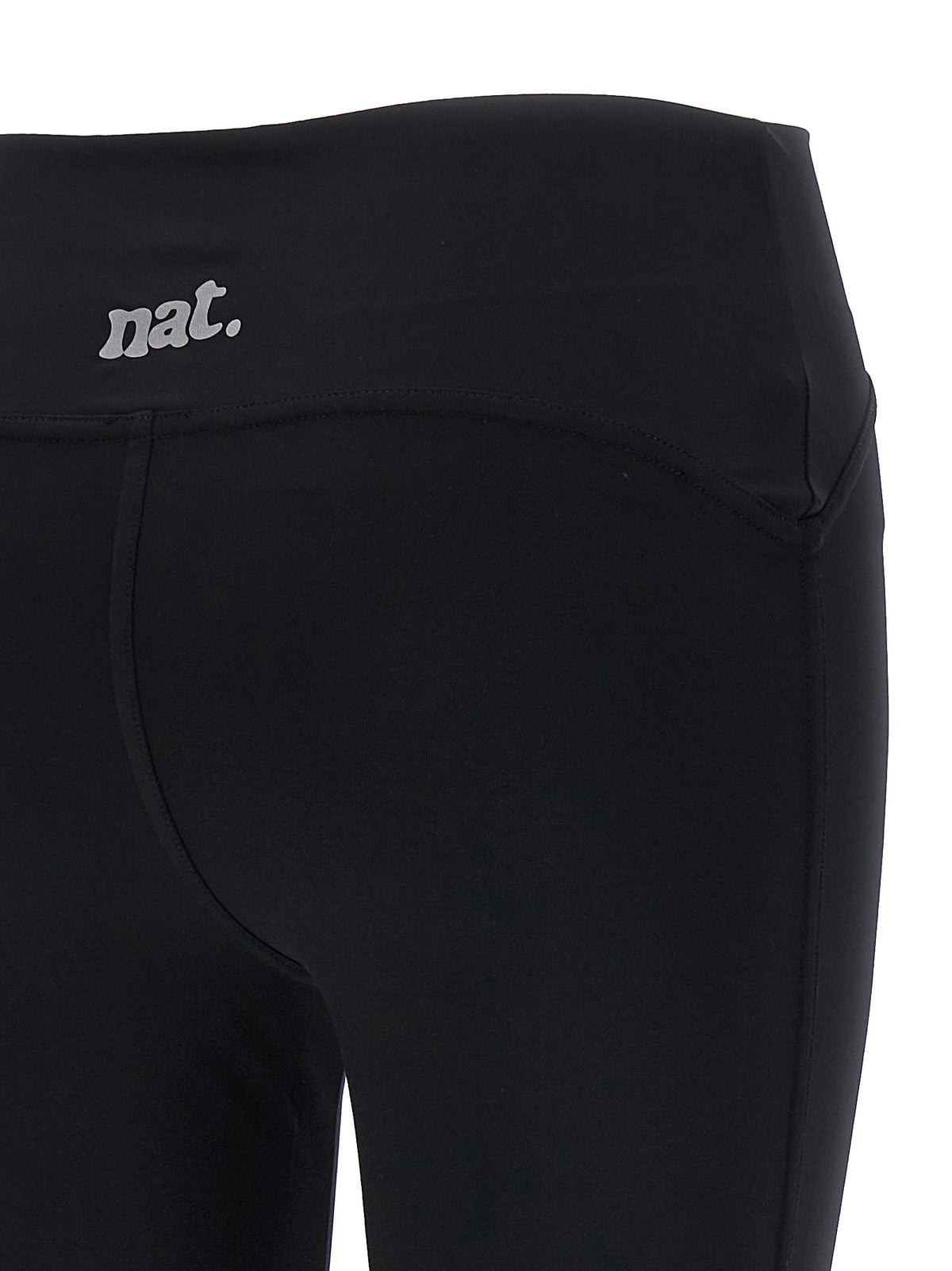 NOT AFTER TEN Tulle Insert Leggings Black, view 4