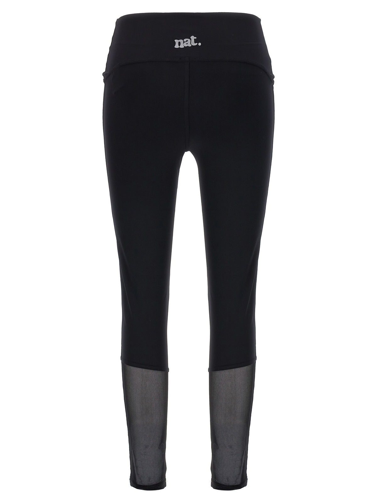 NOT AFTER TEN Tulle Insert Leggings Black, view 2